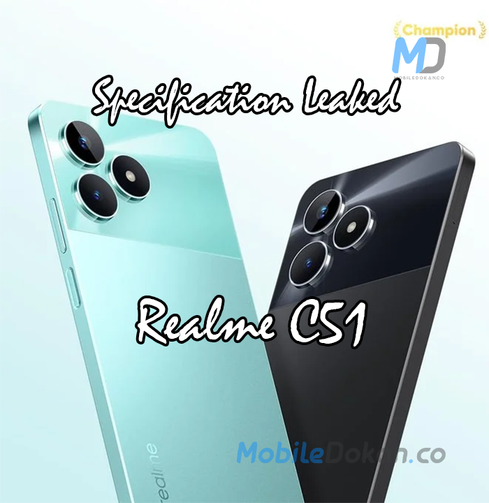 Realme C51 Specifications Leaked
