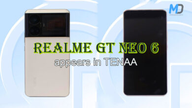 Realme GT Neo 6 appears on TENAA design revealed