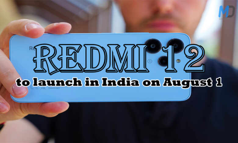 Redmi 12 launching in India on August 1 with a"crystal glass design"