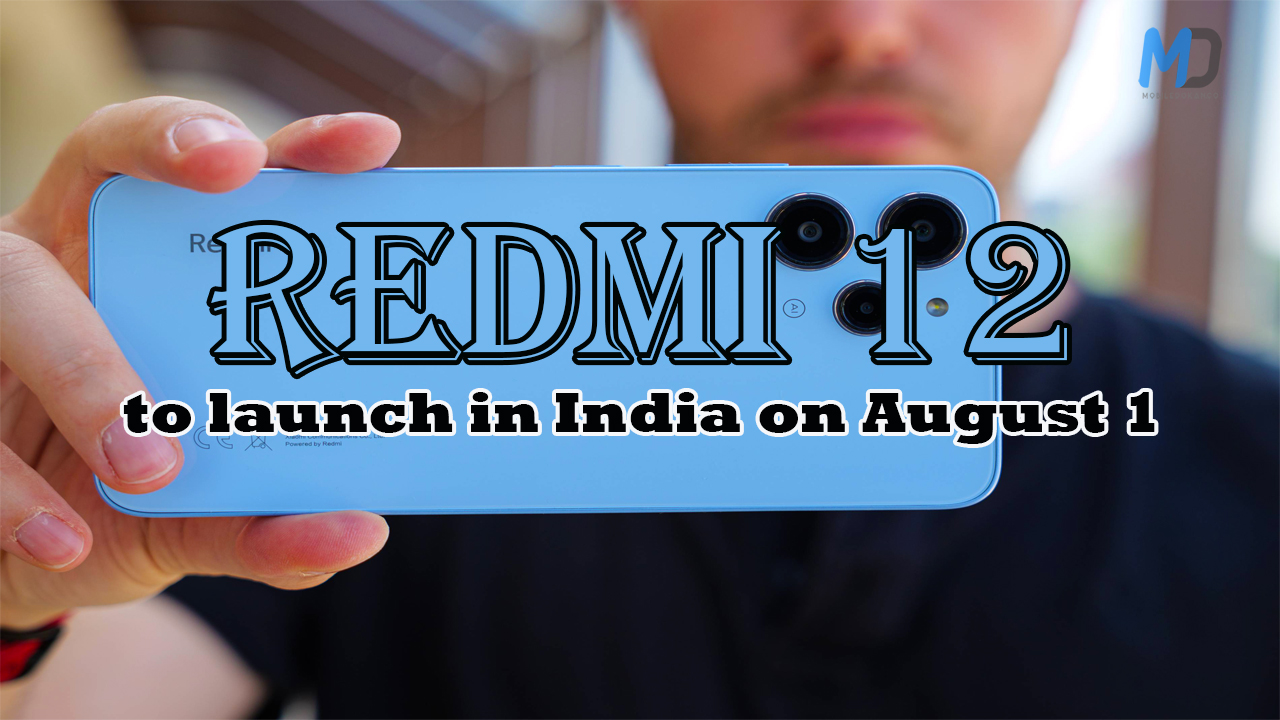 Redmi 12 launching in India on August 1 with a"crystal glass design"