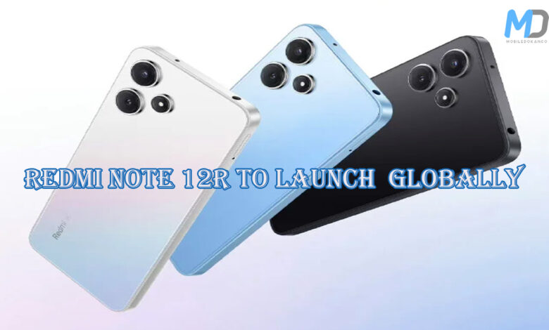 Redmi Note 12R will launch as Redmi 12 5G globally and as Poco M6 Pro 5G in India