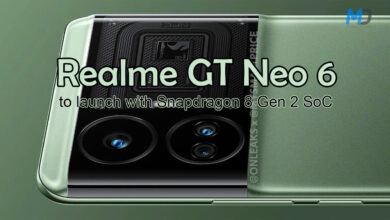 Relme GT neo 6 leaked render confirms to launch with Snapdragon 8 Gen 2