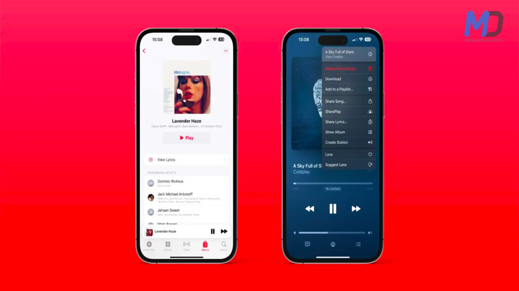 iOS 17 Beta 3 update Apple Music changes