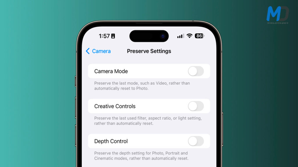 iOS 17 Beta 3 update camera app changes