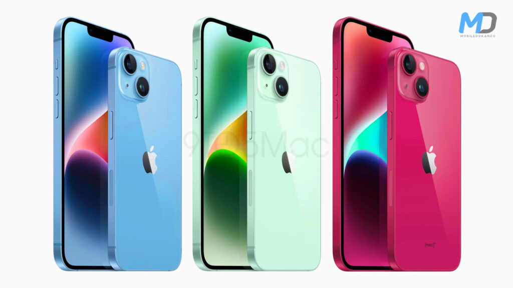 iPhone 15 and 15 Pro color options
