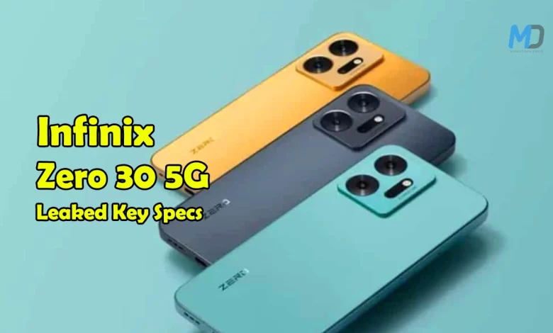 Infinix Zero 30 5G revealed Key Specifications