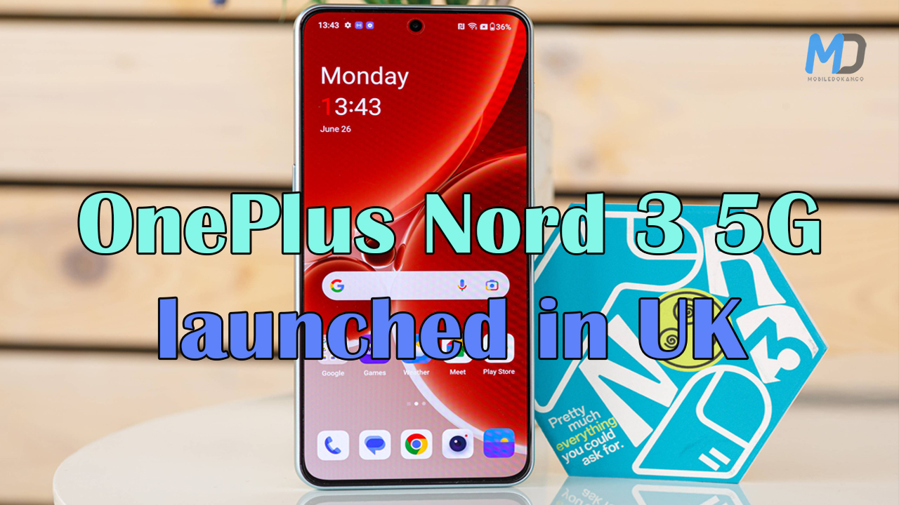 OnePlus Nord 3 5G debuts in the UK