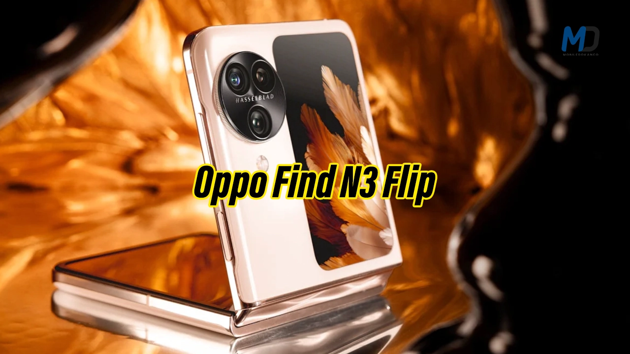 Oppo Find N3 Flip leaked Design