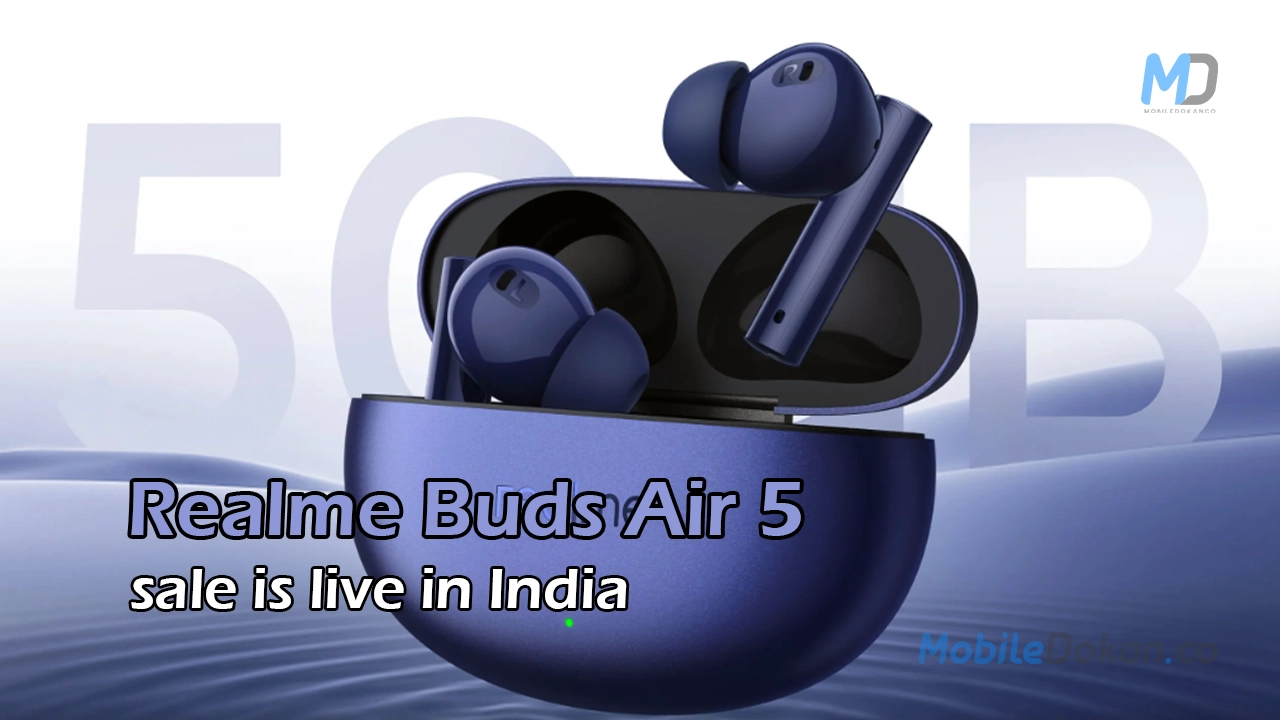 Realme Buds Air 5 early bird sale is live in India