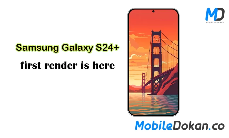 Samsung Galaxy S24+ first render reveals