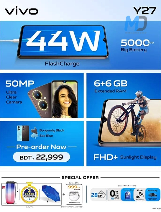 Vivo Y27 Specifications