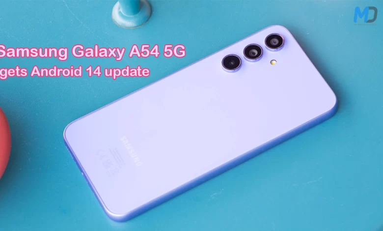 Galaxy A54 5G receives Android 14-based One UI 6 beta update