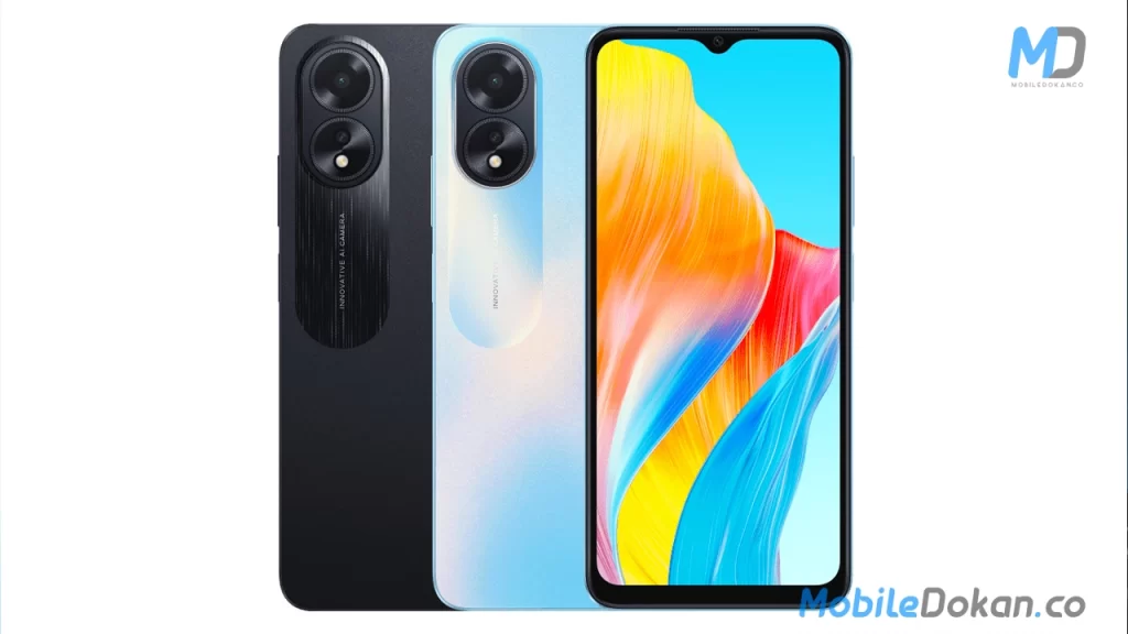 Oppo A18 color options