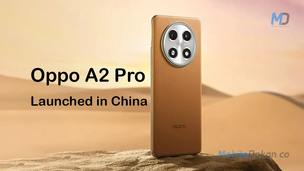 Oppo A2 Pro launched in China with Dimensity 7050