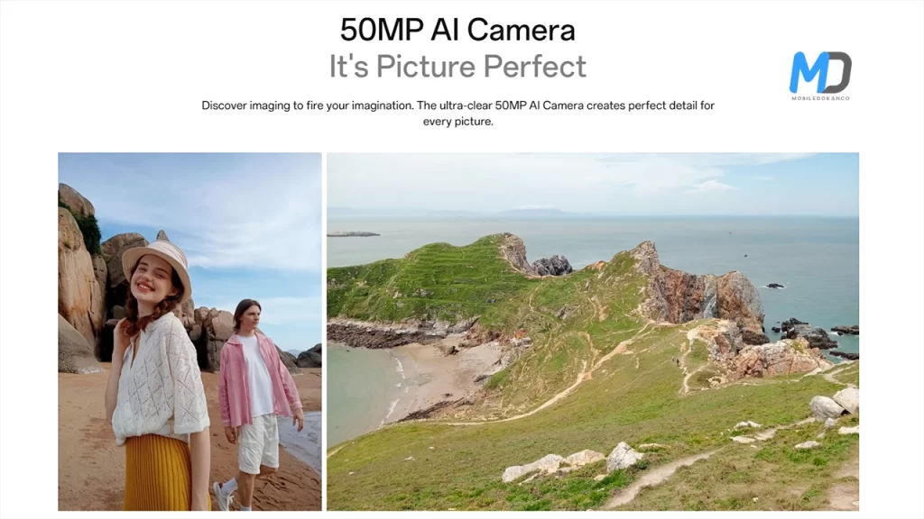 Oppo A58 50MP AI camera