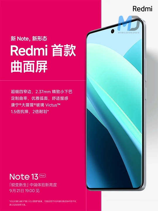 Redmi Note 13 Series poster
