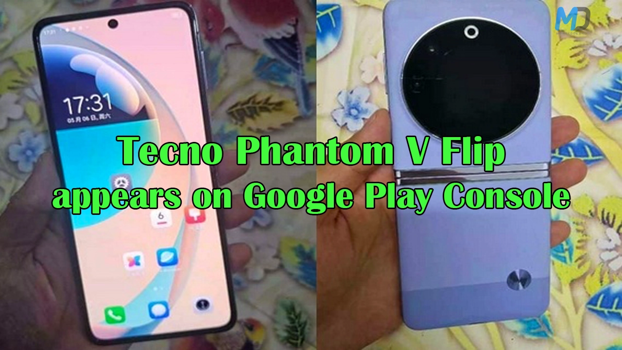 Tecno Phantom V Flip Google Play Console listings revealed some key specs