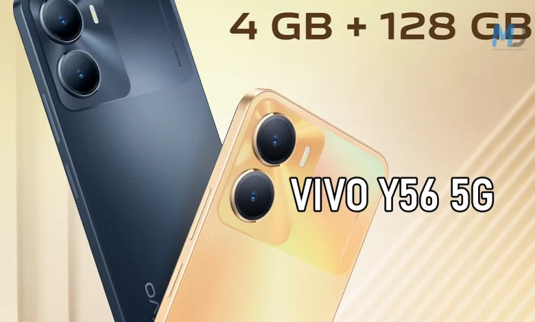 Vivo Y56 5G with 4GB, 128GB price