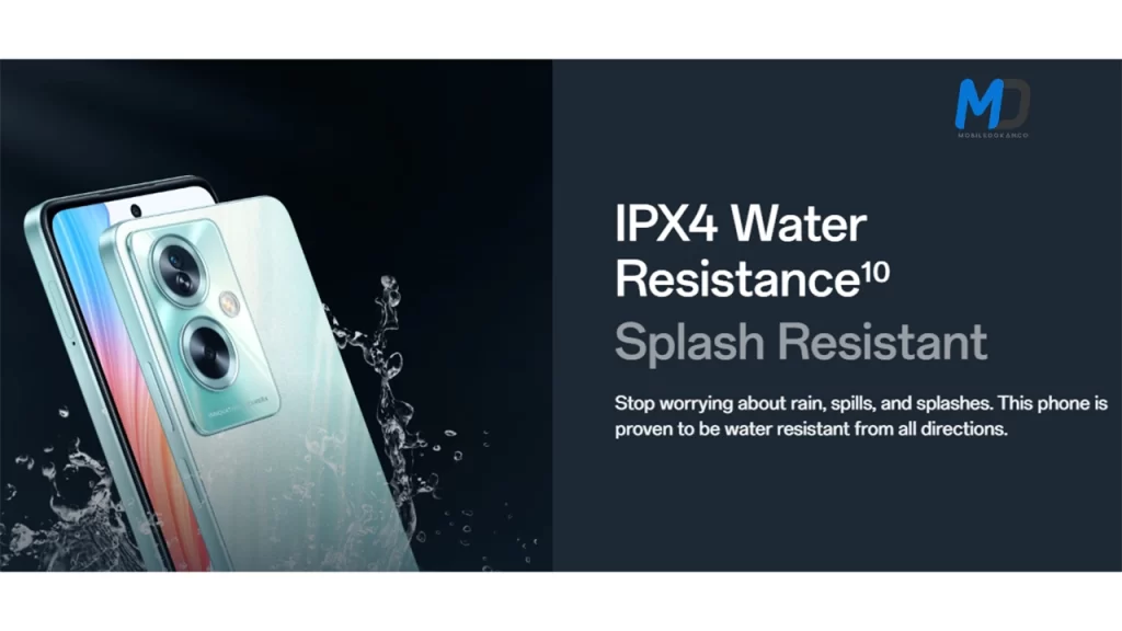 Oppo A79 Officially Launched in India IPX4
