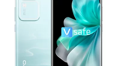 Vivo V30 Waving Aqua