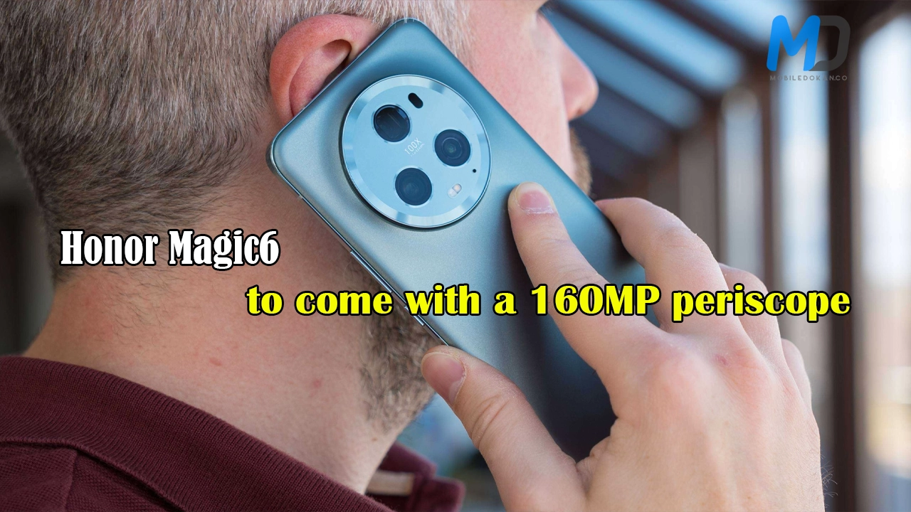 Honor Magic6 to feature a 16MP periscope and a 1/1.3" OV50K primary Sensor