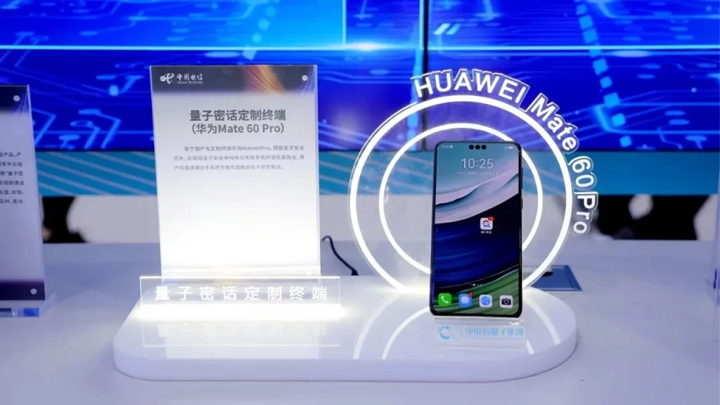 Huawei Mate 60 Pro with quantum security unveiled by China Telecom