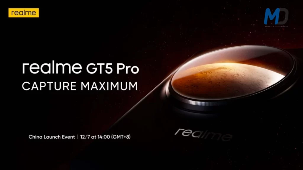 Realme GT5 Pro feature poster