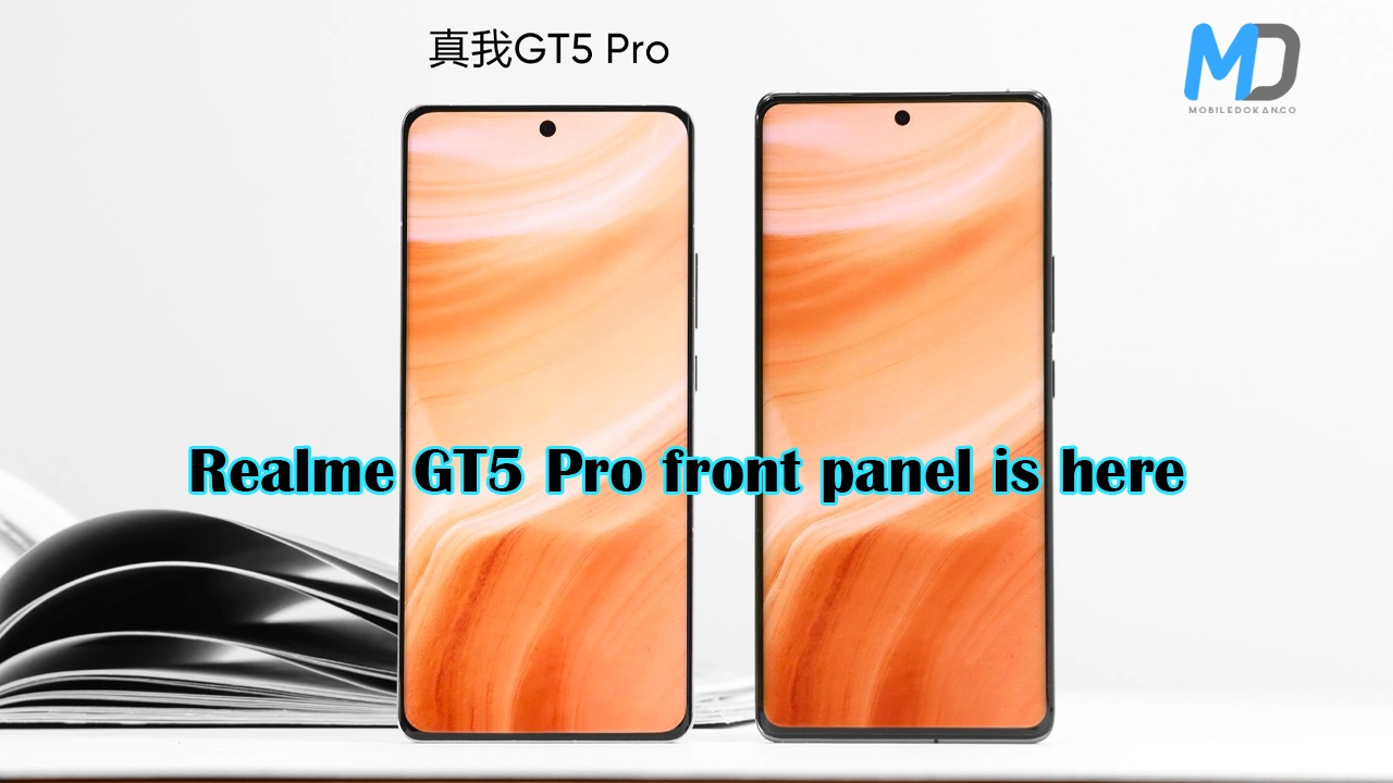 Realme GT5 Pro front panel is officially confirmed