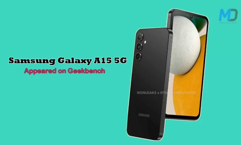 Samsung Galaxy A15 5G Geekbench listing revealed to feature Dimensity 6100+