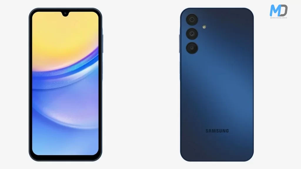 Samsung Galaxy A15 5G in Blue Black color