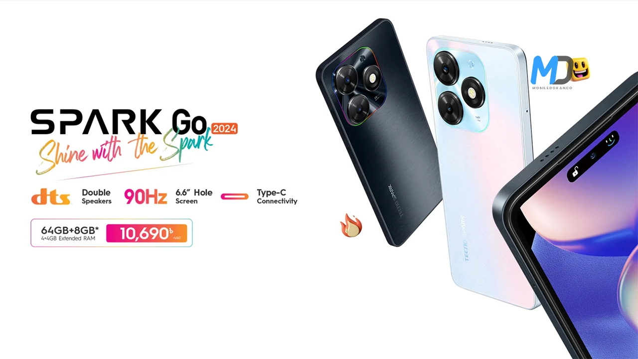 Spark Go: Tecno launches Spark Go 2024 with 90Hz display, dual