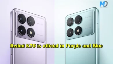 Xiaomi unveiled Redmi K70 in Purple and Blue today