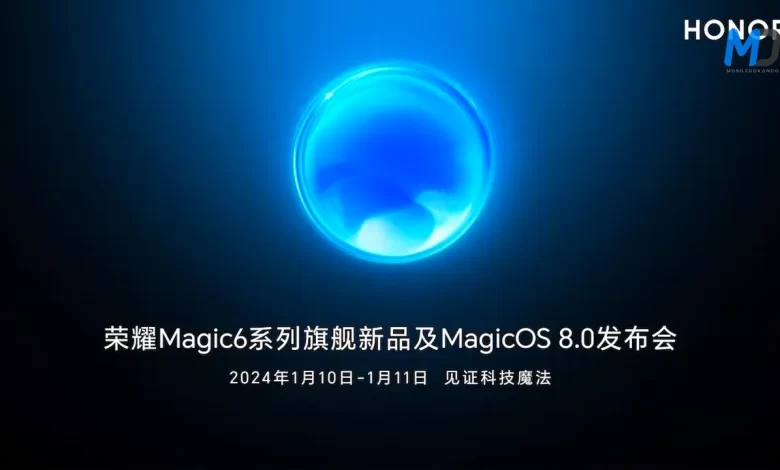 Honor Magic6 series and MagicOS 8.0 to launch on January 10-11