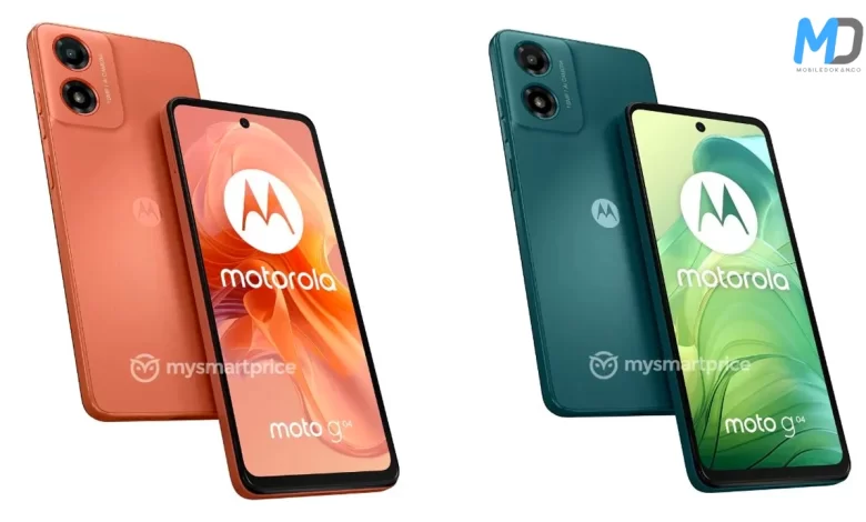 Motorola Moto G04 leaked renders and Moto G24 360-degree videos