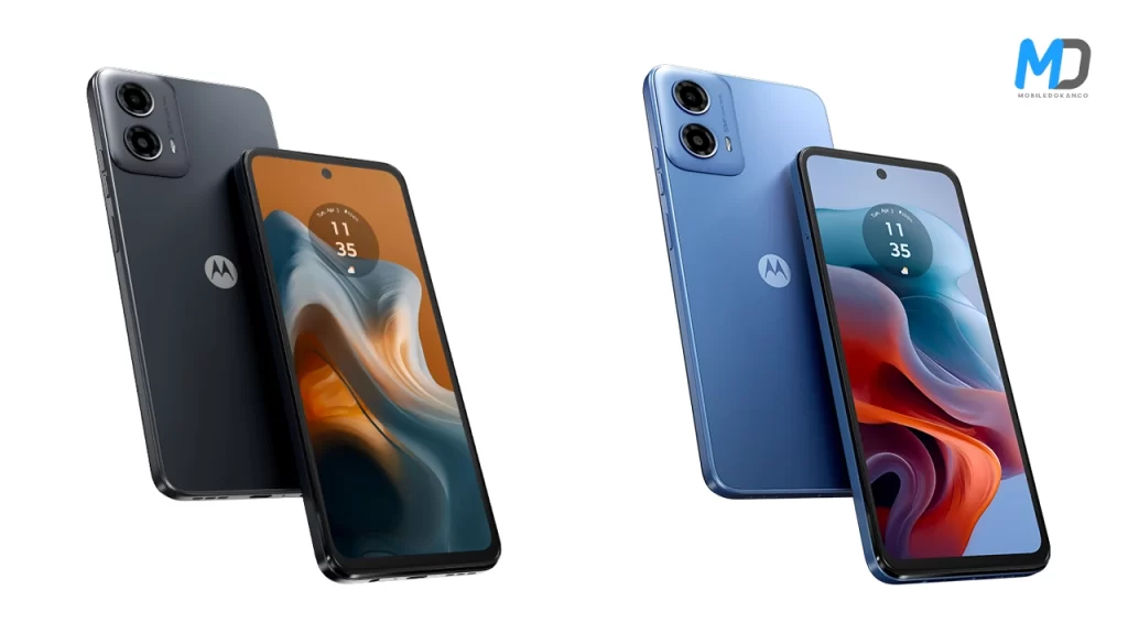 Motorola Moto G34 color options