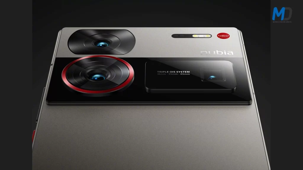 Nubia Z60 Ultra rear camera setup