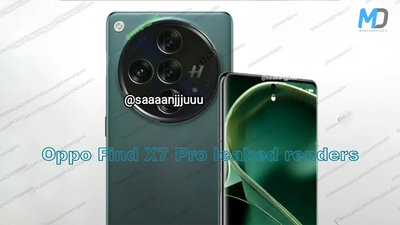 Oppo Find X7 specs and render leaked on the surface