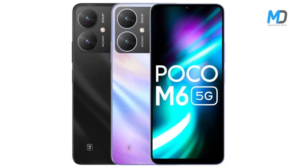 Poco M6 5G color options