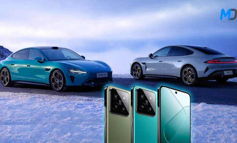Xiaomi 14 and 14 Pro will offer the SU7 EV's color options
