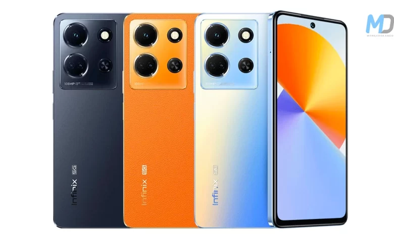 Infinix Note 40 and Note 40 Pro Google Play Console and FCC listings reveal some key specs