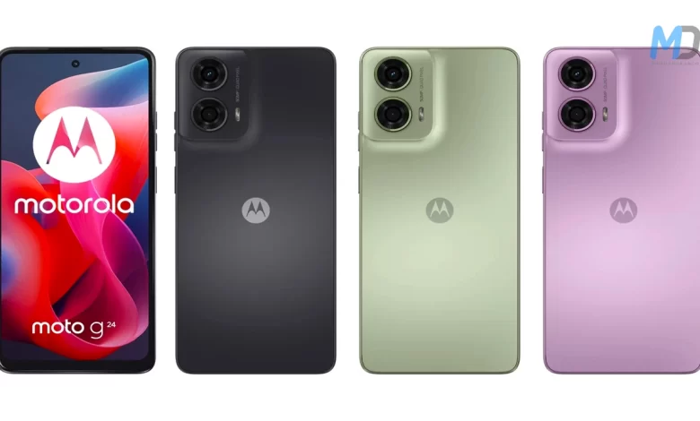 Moto G24 specifications, design, colors, and pricing reveals