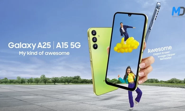 Samsung Galaxy A15 5G and A25 5G sale begins in India
