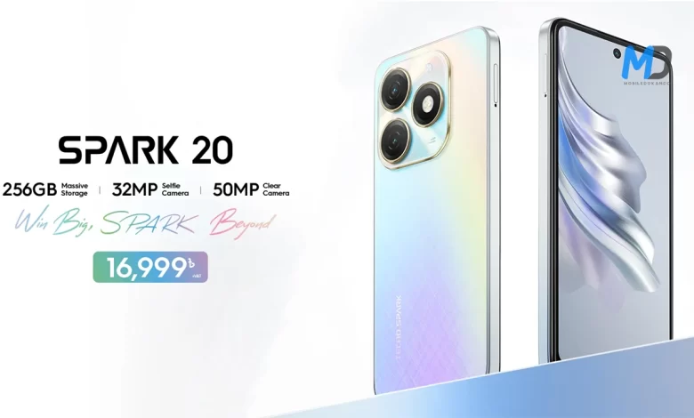 Tecno Spark 20 Unveiled in Bangladesh