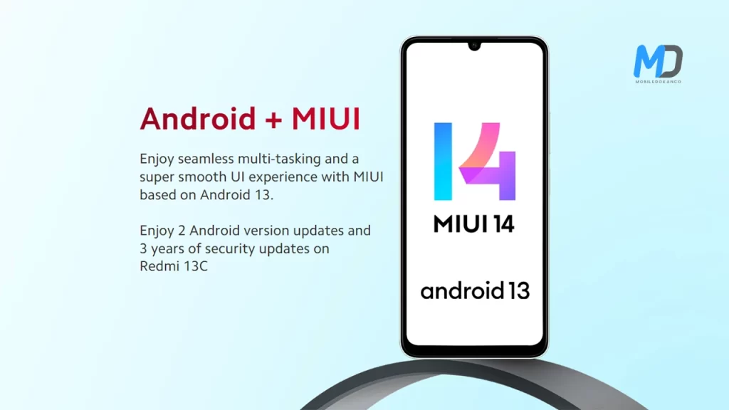 Redmi 13C MIUI 14 with Android 13