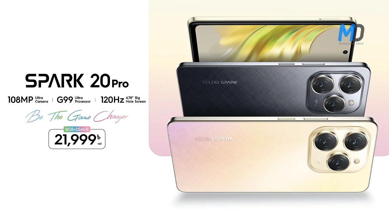 Tecno Spark 20 Pro Officially Launched in Bangladesh