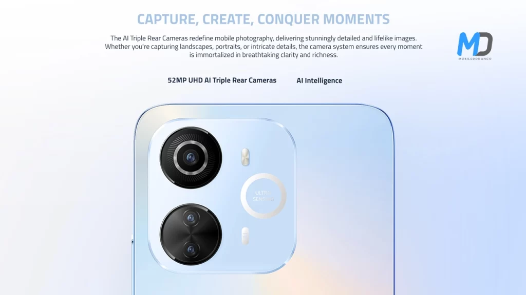 52MP AI Main Camera