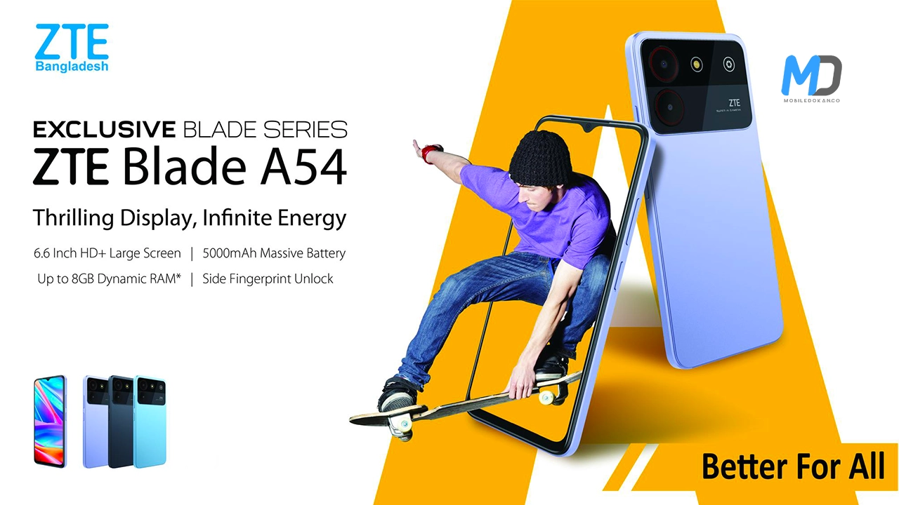 ZTE Blade A54 Officially Launched in Bangladesh