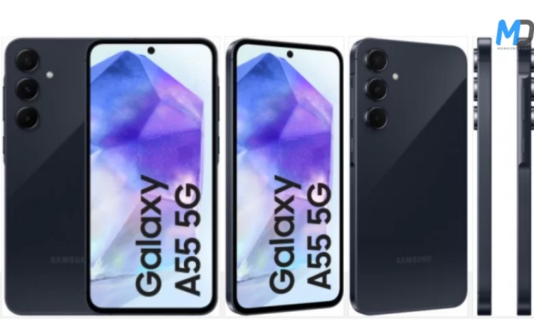 Belgian Telecom Company reveals official images and specifications of Samsung Galaxy A55