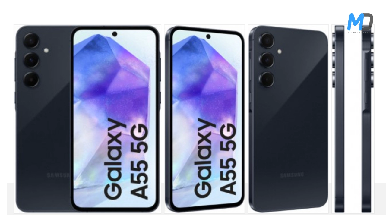 Belgian Telecom Company reveals official images and specifications of Samsung Galaxy A55