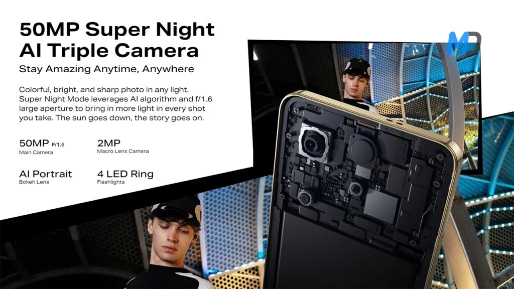 Infinix HOT 40 50MP Main Camera